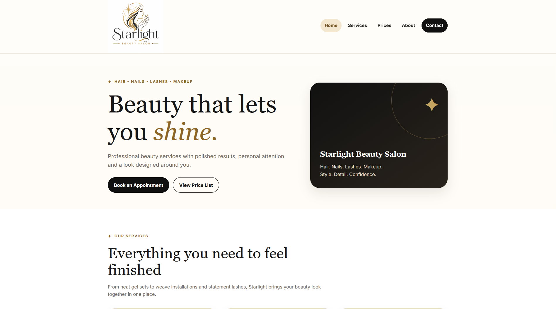 Starlight Beauty Salon